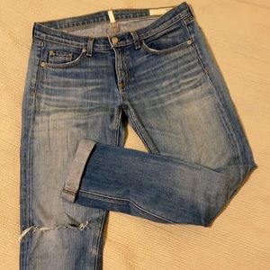 Rag & bone Dre boyfriend Jeans size 27